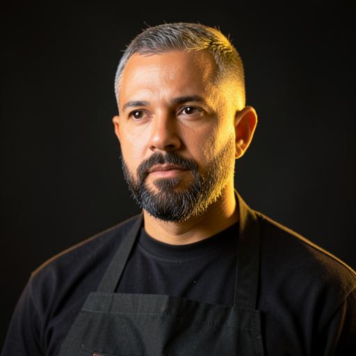 Retrato ilustrativo gerado por IA — não é um comprador real