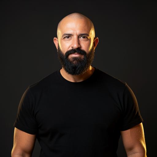 Retrato ilustrativo gerado por IA — não é um comprador real