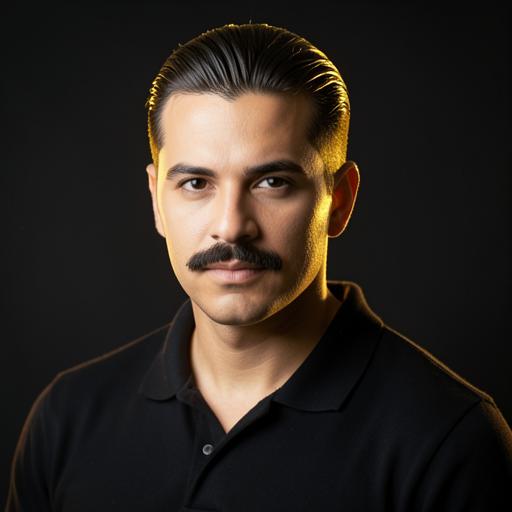 Retrato ilustrativo gerado por IA — não é um comprador real