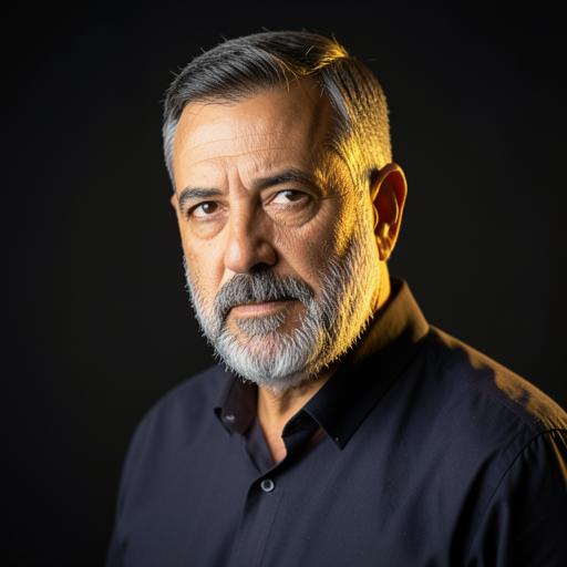 Retrato ilustrativo gerado por IA — não é um comprador real